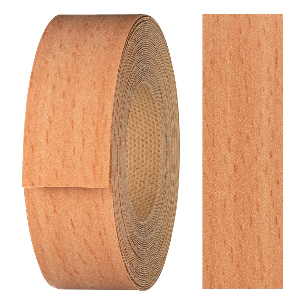 Melaminkantenumleimer m. Schmelzkleber, (L) 5 m | (B) 21 mm | Dekor: Buche