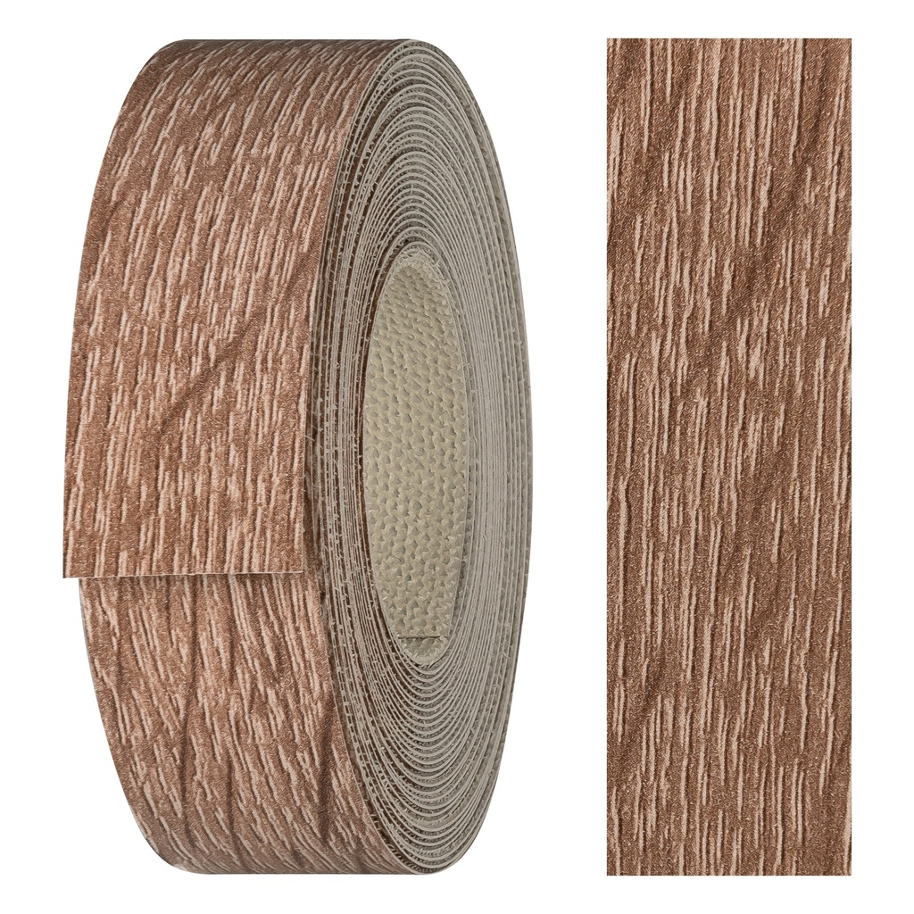Melaminkantenumleimer m. Schmelzkleber, (L) 5 m | (B) 21 mm | Dekor: Sonoma Trueffel