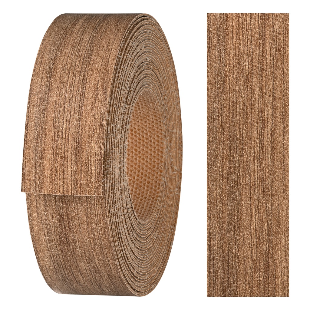 Melaminkantenumleimer m. Schmelzkleber, (L) 5 m | (B) 21 mm | Dekor: Wildeiche Tabac