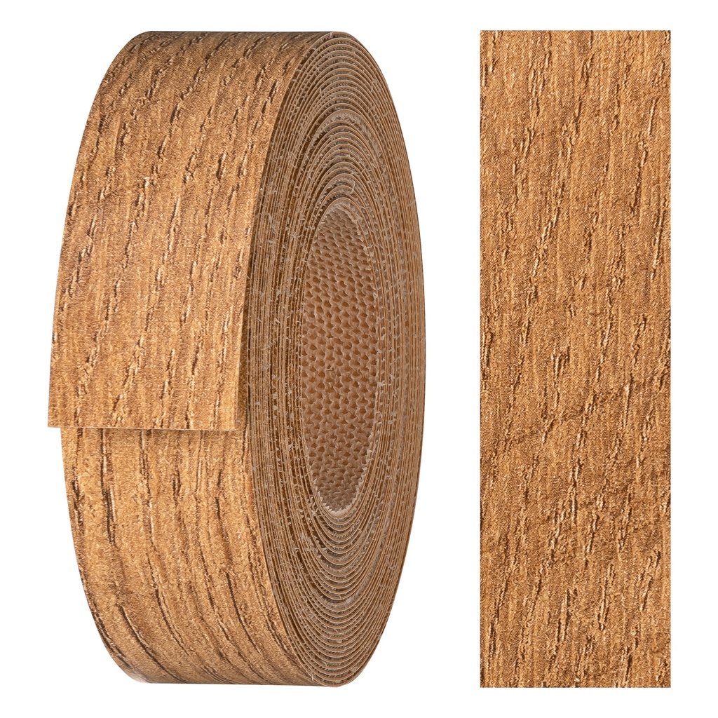 [24210264V-L5] Melaminkantenumleimer m. Schmelzkleber, (L) 5 m | (B) 21 mm | Dekor: Eiche Lancelot