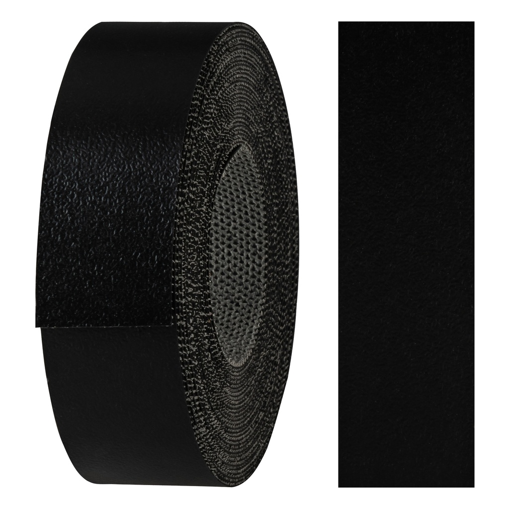 Melaminkantenumleimer m. Schmelzkleber, (L) 5 m | (B) 21 mm | Dekor: Schwarz PE