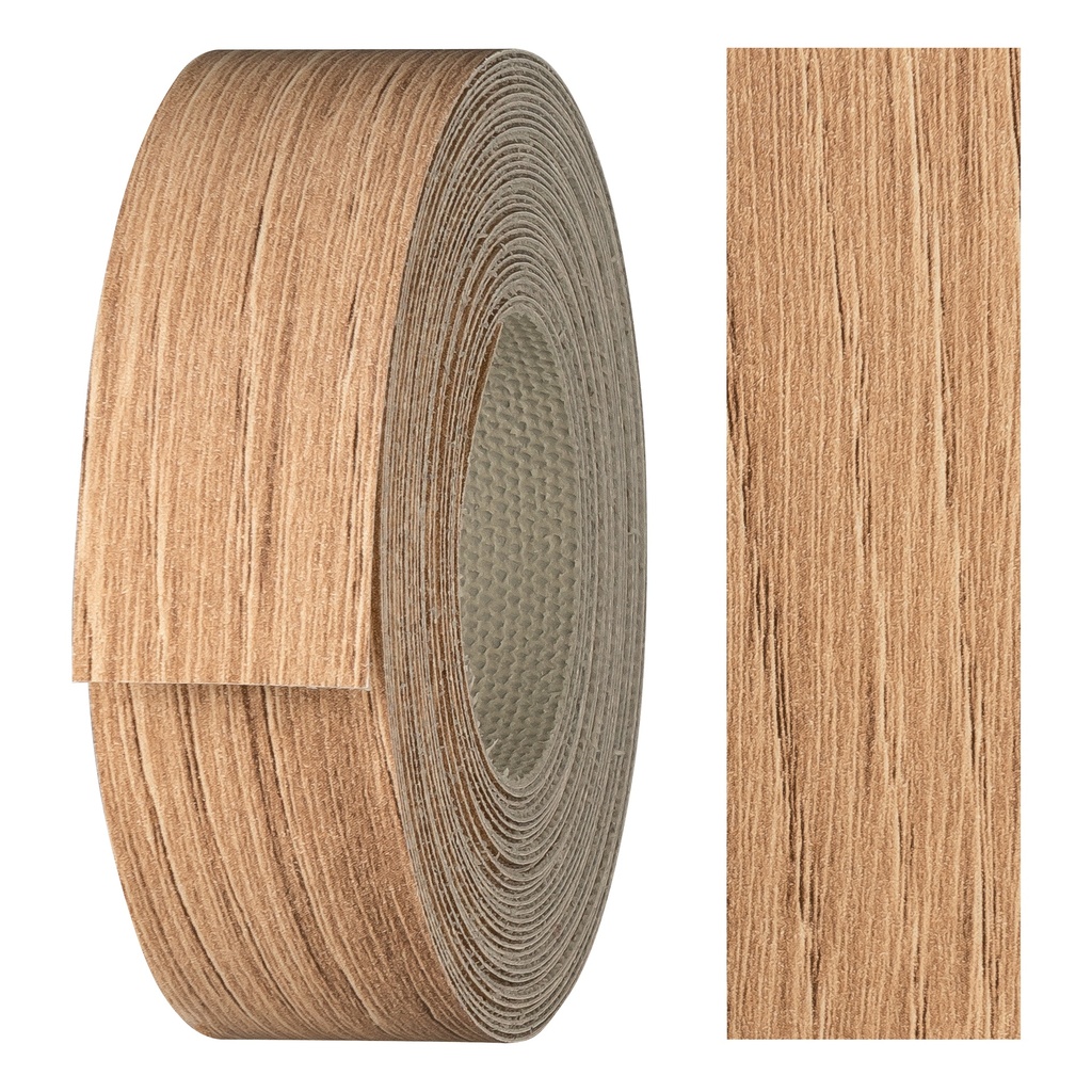 Melaminkantenumleimer m. Schmelzkleber, (L) 5 m | (B) 21 mm | Dekor: Grandeiche natur