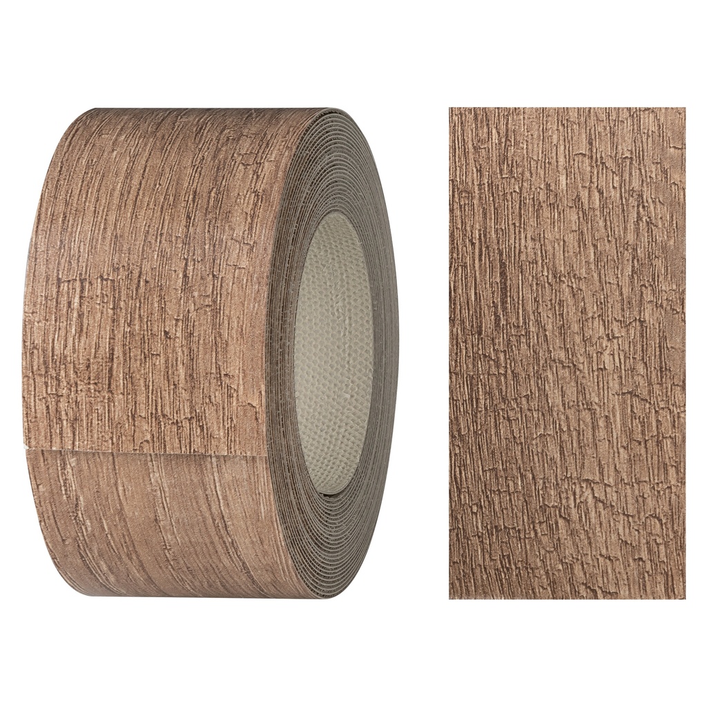 [24400248V-L5] Melaminkantenumleimer m. Schmelzkleber, (L) 5 m | (B) 40 mm | Dekor: Eiche Canyon