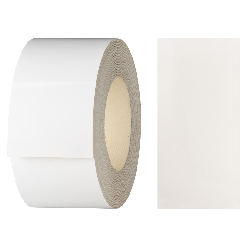 Melaminkantenumleimer m. Schmelzkleber, (L) 5 m | (B) 40 mm | Dekor: Weiß-glanz