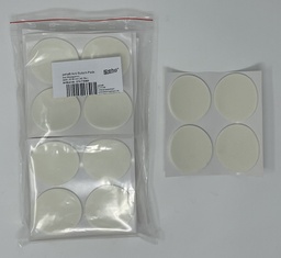 [27V-T3084] Anti-Rutsch-Pads a. Moosgummi, weiß | Ø 50 mm | Stärke: 3 mm (40 Stk.)