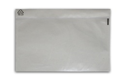 [9510V-TR06] Begleitpapiertaschen aus 50my LDPE (250 Stk.) | C6 | Neutral, ohne Druck