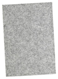 [2852197-F02] Filzplatte selbstkl. PREMIUM - 5,0 mm stark, A4, grau | 210 x 297 mm | grau