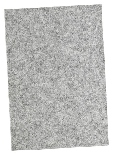 [2852197-F02] Filzplatte selbstkl. PREMIUM - 5,0 mm stark, A4, grau | 210 x 297 mm | grau