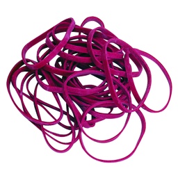 [7065V-D100] Gummibänder, rot | Breite: 3mm (1kg) | Ø 100 mm