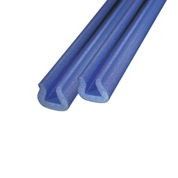 [951201V-U80] Kantenschutz-Profil aus PE-Schaum, blau, | Länge: 1 m | Für Kante mit: 80 mm (40 Stk.)