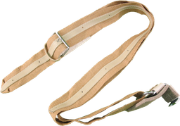 [1116] Möbeltragegurt aus Jute m. Haken+Filzschoner | (B) 80mm (L) 3m