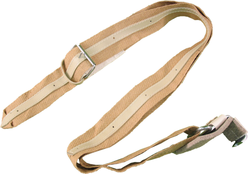 [1116] Möbeltragegurt aus Jute m. Haken+Filzschoner | (B) 80mm (L) 3m