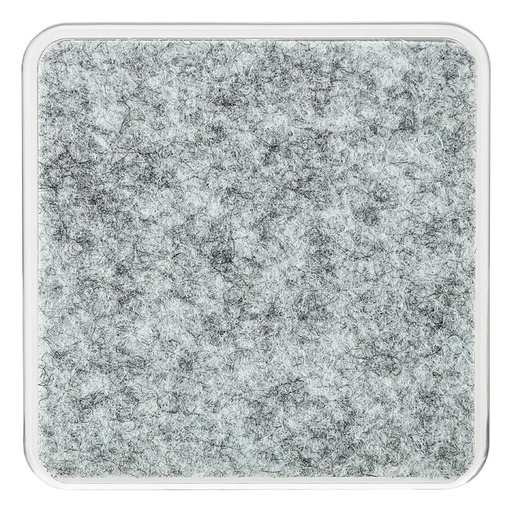 [6333V-Q60] Möbeluntersetzer - "PREMIUM"-'Glide' durchsichtig, | eckig - innen 60x60 mm | außen 70x70 mm (4 Stk.)