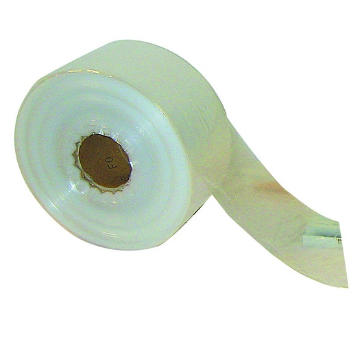 [7500V-B150] PE-Schlauchfolie auf Rolle, 50my (L) 500 m | Breite: 150 mm