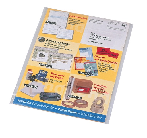 [792231] PE-Versandtaschen 225 x 310 + 50 mm Klappe | (100 Stk.)