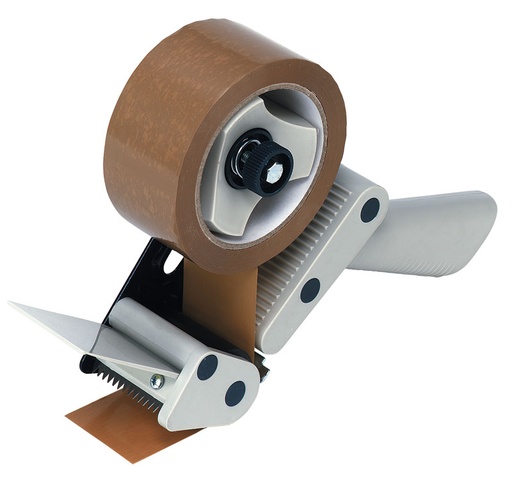 [2000V-KBA50] Packband-Abroller m. Rollenbremse  f. 76mm Kern | Breite: bis 50 mm