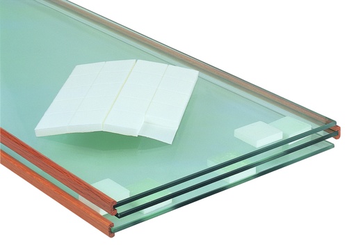 [974040] Schaumpads, Distanzhalter Maße: 40 x 40 x 10 mm (100 Stück)