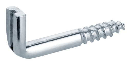 [70V-L030] Schraubhaken mit Schlitz (25 Stück) | Ø 4,5 mm | Länge 30 mm