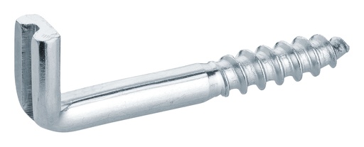 [70V-L040] Schraubhaken mit Schlitz (25 Stück) | Ø 4,5 mm | Länge 40 mm