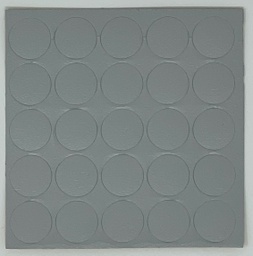 [250051V-D14] Selbstklebende Abdeckkappen f. Möbel - Ø 14 mm | Dekor: &quot;Perlgrau&quot; (25 Stk.)