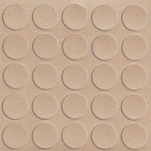 [250097V-D14] Selbstklebende Abdeckkappen f. Möbel - Ø 14 mm | Dekor: "Steingrau" (25 Stk.)