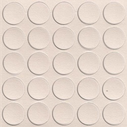 [250308V-D14] Selbstklebende Abdeckkappen f. Möbel - Ø 14 mm | Dekor: &quot;Sandgrau&quot; (25 Stk.)