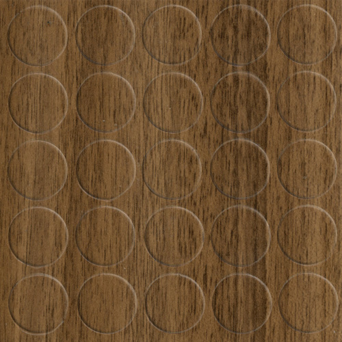 [250378V-D14] Selbstklebende Abdeckkappen f. Möbel - Ø 14 mm | Dekor: "Eiche Tobacco" (25 Stk.)