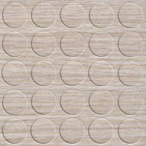 [250815V-D14] Selbstklebende Abdeckkappen f. Möbel - Ø 14 mm | Dekor: "Sandeiche Cremona" (25 Stk.)