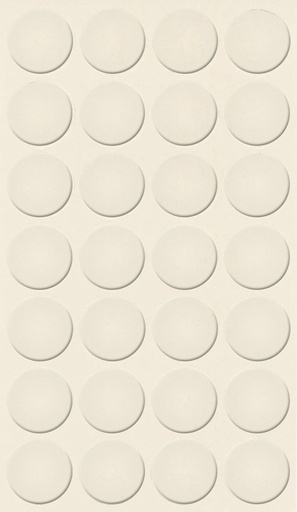 [250308V-D20] Selbstklebende Abdeckkappen f. Möbel - Ø 20 mm | Dekor: "Sandgrau" (28 Stk.)