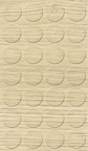 [250851V-D20] Selbstklebende Abdeckkappen f. Möbel - Ø 20 mm | Dekor: "Eiche Lindberg / Milano" (28 Stk.)