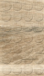 [250858V-D20] Selbstklebende Abdeckkappen f. Möbel - Ø 20 mm | Dekor: &quot;Eiche Sonoma hell/Bardolino natur&quot; (28 St)