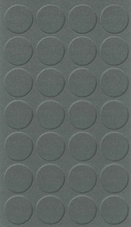 [250059V-D20] Selbstklebende Abdeckkappen f. Möbel - Ø 20 mm | Dekor: &quot;Anthrazit hell&quot; (28 Stk.)