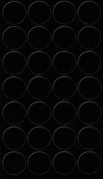 [250325V-D25] Selbstklebende Abdeckkappen f. Möbel - Ø 25 mm | Dekor: &quot;Schwarz-glatt&quot; (18 Stk.)