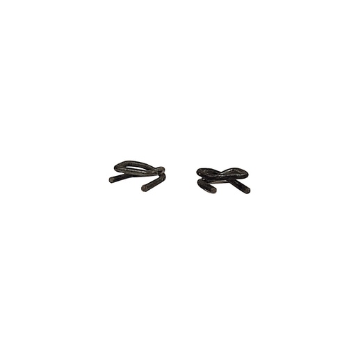 [1540-T16] Verschlußklammern für Textilband | 16 mm | Selbstsperrend (1000 Stk.)