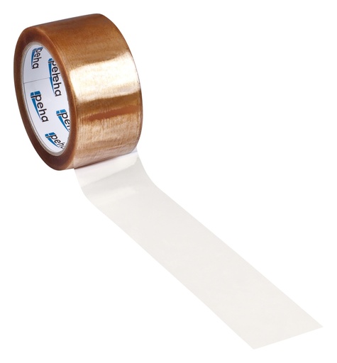 [201050V-TR] peha® PP-Klebeband 'LowNoise' (B) 50 mm (L) 66 m | transparent