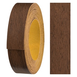 [26180349V-L5] Melaminkanten-Band selbstklebend, (L) 5m | (B) 18 mm | Dekor: Nussbaum