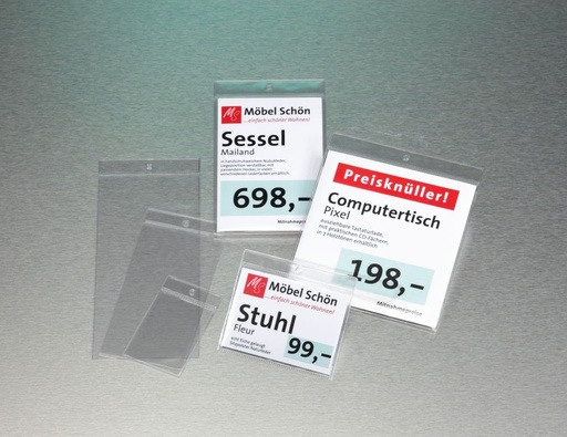 [G25071] Schutzhülle f. DIN A7-Schilder (105 x 74 mm)