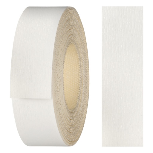 [24210001V-L5] Melaminkantenumleimer m. Schmelzkleber, (L) 5 m | (B) 21 mm | Dekor: Weiß-Struktur
