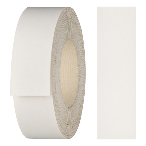 [2421001AV-L5] Melaminkantenumleimer m. Schmelzkleber, (L) 5 m | (B) 21 mm | Dekor: Weiß-glatt