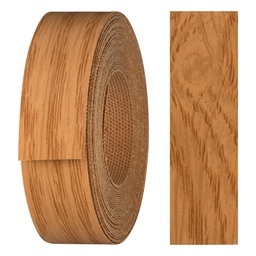 [24210003V-L5] Melaminkantenumleimer m. Schmelzkleber, (L) 5 m | (B) 21 mm | Dekor: Eiche hell