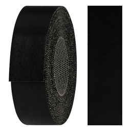 [2421008AV-L5] Melaminkantenumleimer m. Schmelzkleber, (L) 5 m | (B) 21 mm | Dekor: Schwarz-glatt