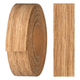 [24210188V-L5] Melaminkantenumleimer m. Schmelzkleber, (L) 5 m | (B) 21 mm | Dekor: Eiche Africa