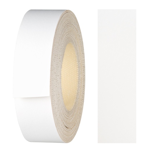 [24210258V-L5] Melaminkantenumleimer m. Schmelzkleber, (L) 5 m | (B) 21 mm | Dekor: Arctic Weiß