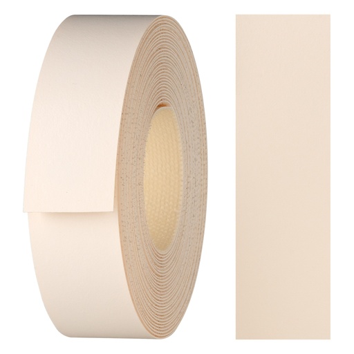[24210300V-L5] Melaminkantenumleimer m. Schmelzkleber, (L) 5 m | (B) 21 mm | Dekor: Elfenbein