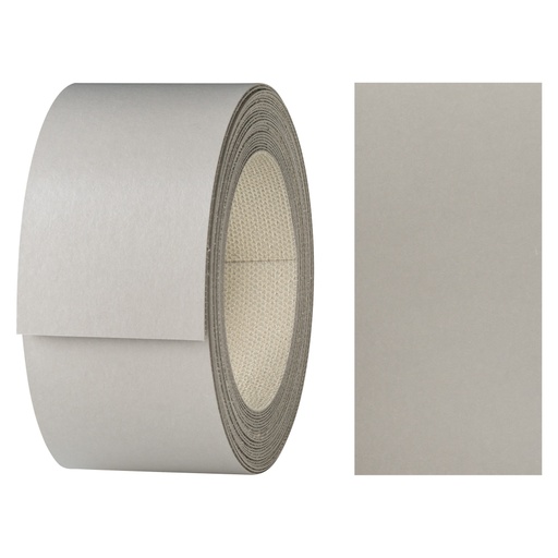 [24400049V-L5] Melaminkantenumleimer m. Schmelzkleber, (L) 5 m | (B) 40 mm | Dekor: Platinum grau