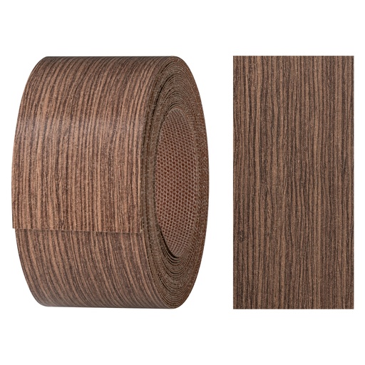 [24400186V-L5] Melaminkantenumleimer m. Schmelzkleber, (L) 5 m | (B) 40 mm | Dekor: Legno Tabac