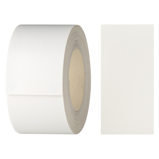 [24400283V-L5] Melaminkantenumleimer m. Schmelzkleber, (L) 5 m | (B) 40 mm | Dekor: Weiß PE