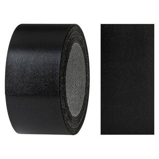 [24400284V-L5] Melaminkantenumleimer m. Schmelzkleber, (L) 5 m | (B) 40 mm | Dekor: Schwarz PE